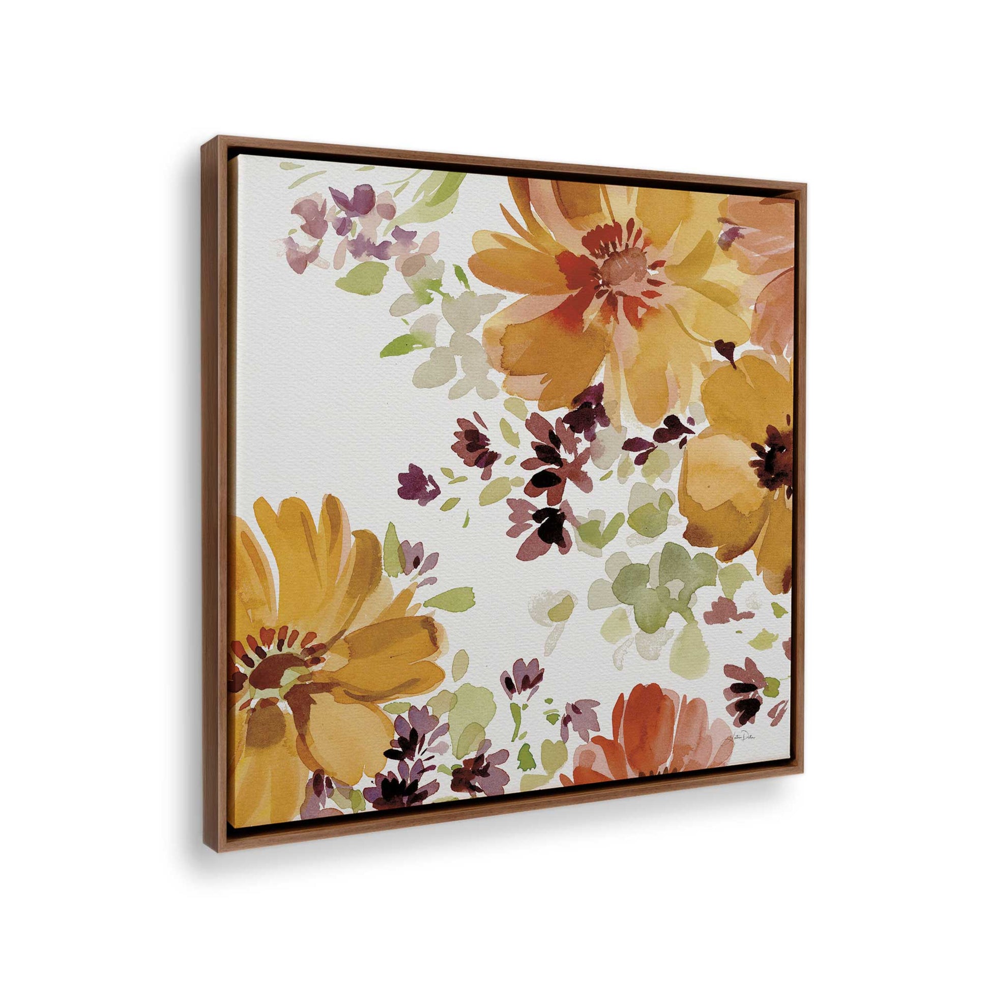 [Color:Walnut], Picture of the corner of the art