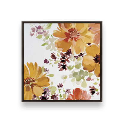 Autumn Petal Parade, Set of 3 Canvas Prints