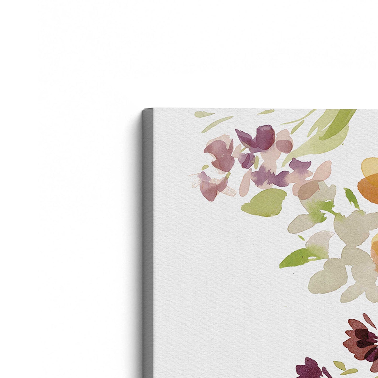 [Color:Stretched Canvas], Picture of the corner of the art