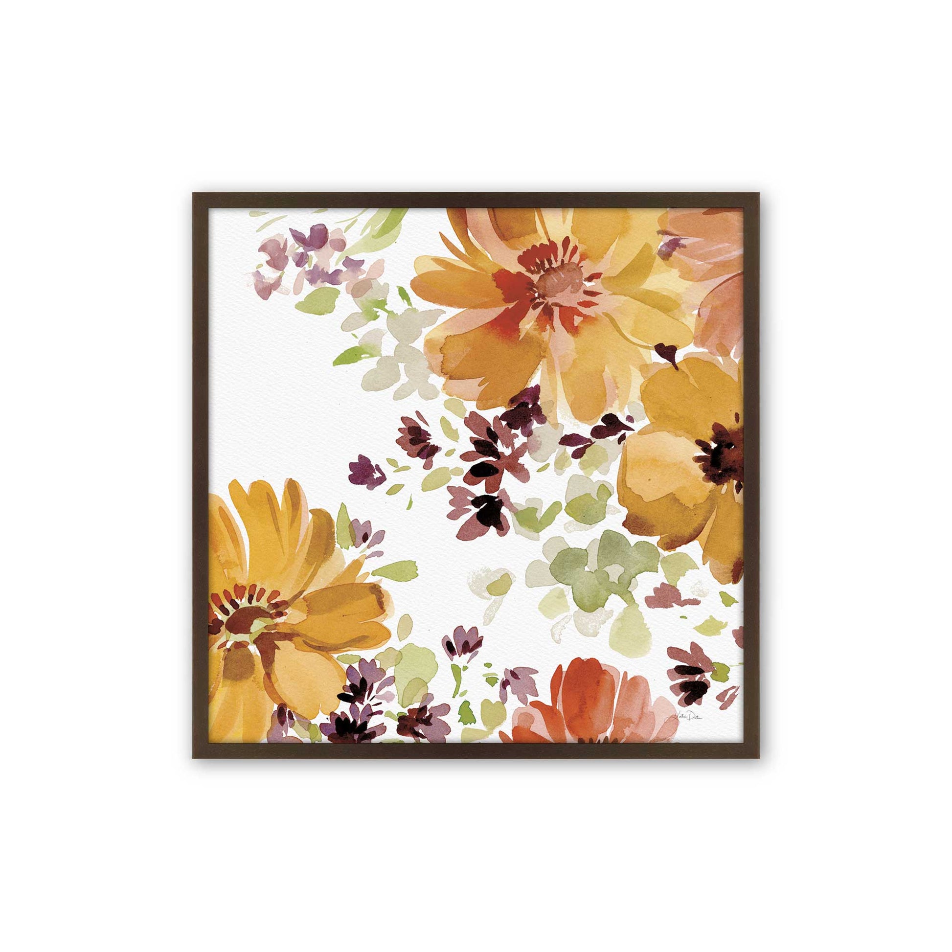 [Color:Espresso], Picture of art in a Espresso frame