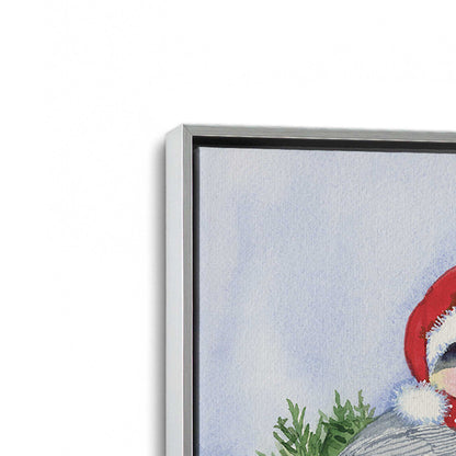 [Color:Polished Chrome], Picture of art in a Polished Chrome frame at an angle