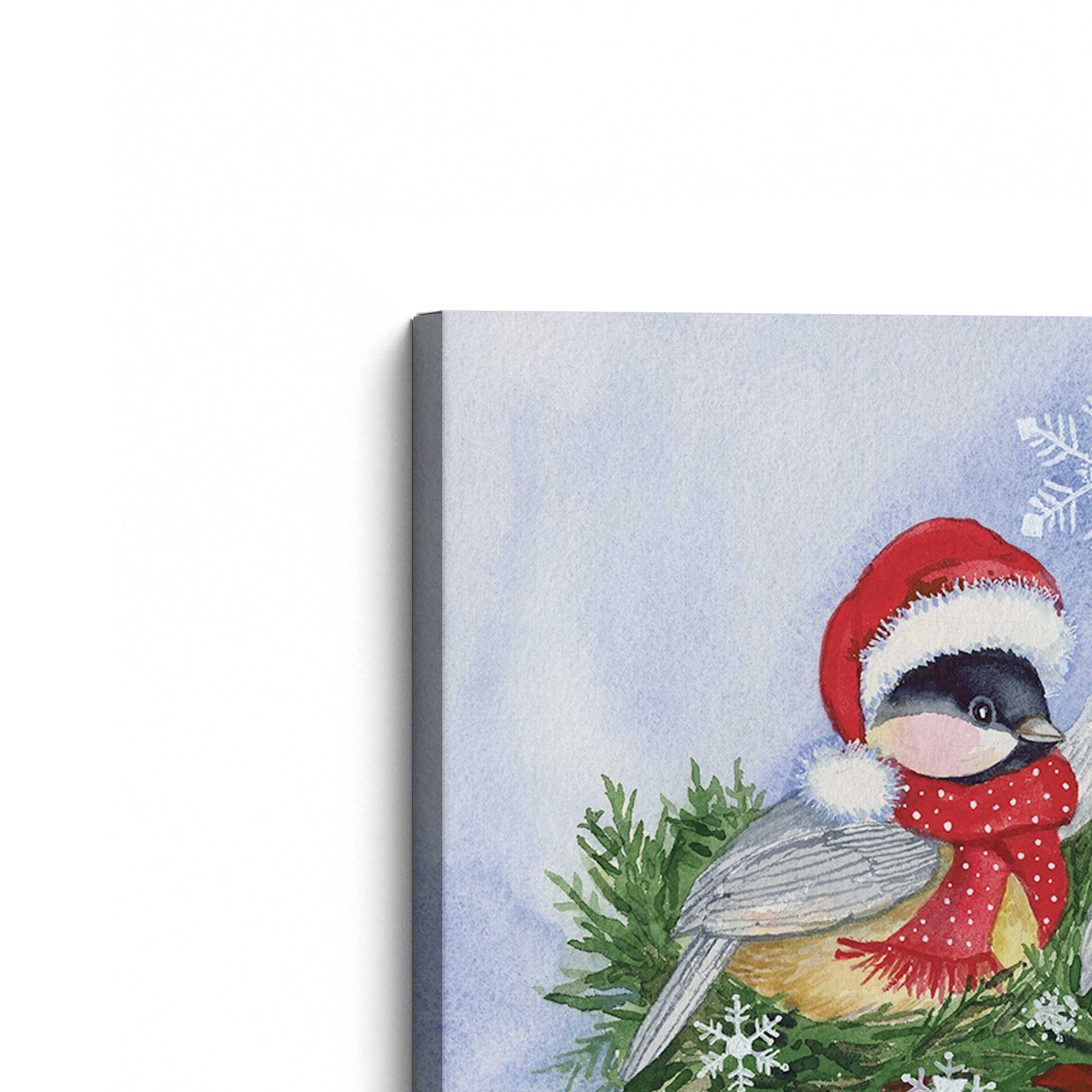 [Color:Stretched Canvas], Picture of the corner of the art