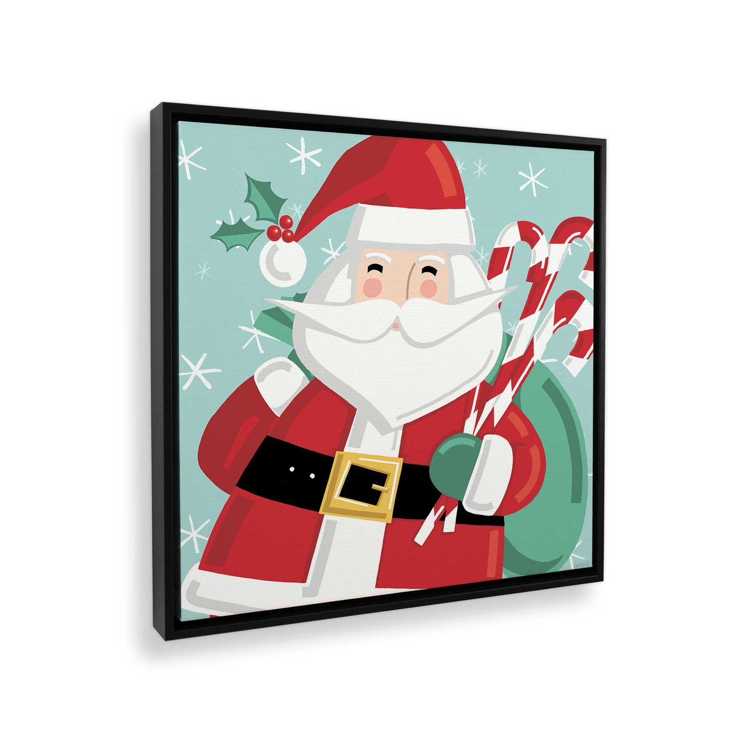 [Color:Satin Black], Picture of the corner of the art