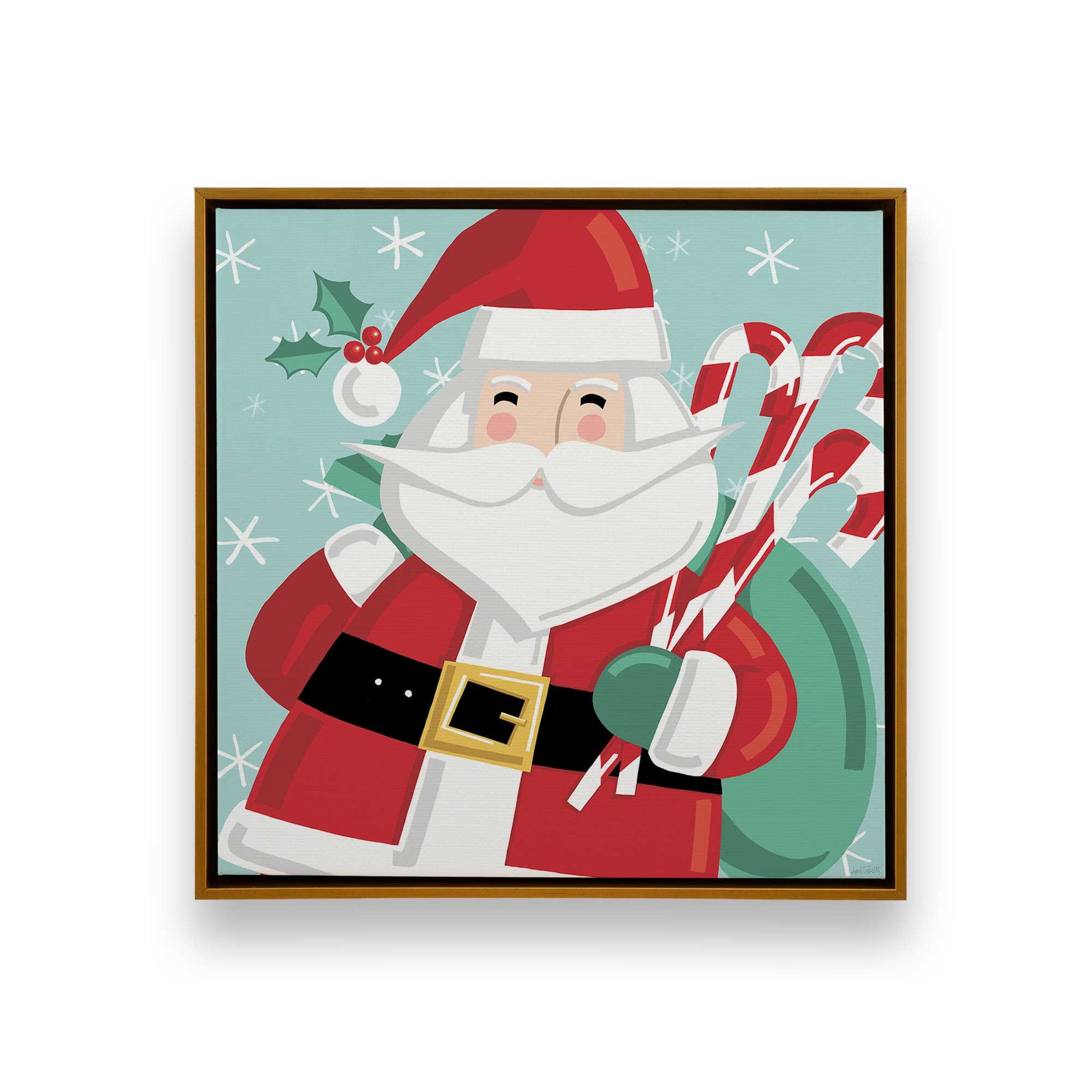 [Color:Polished Gold], Picture of art in a Polished Gold frame