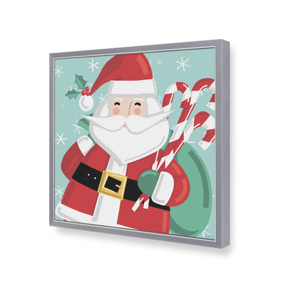 [Color:Polished Chrome], Picture of art in a Polished Chrome frame of the corner