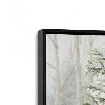 [Color:Satin Black], Picture of art in a Satin Black frame at an angle
