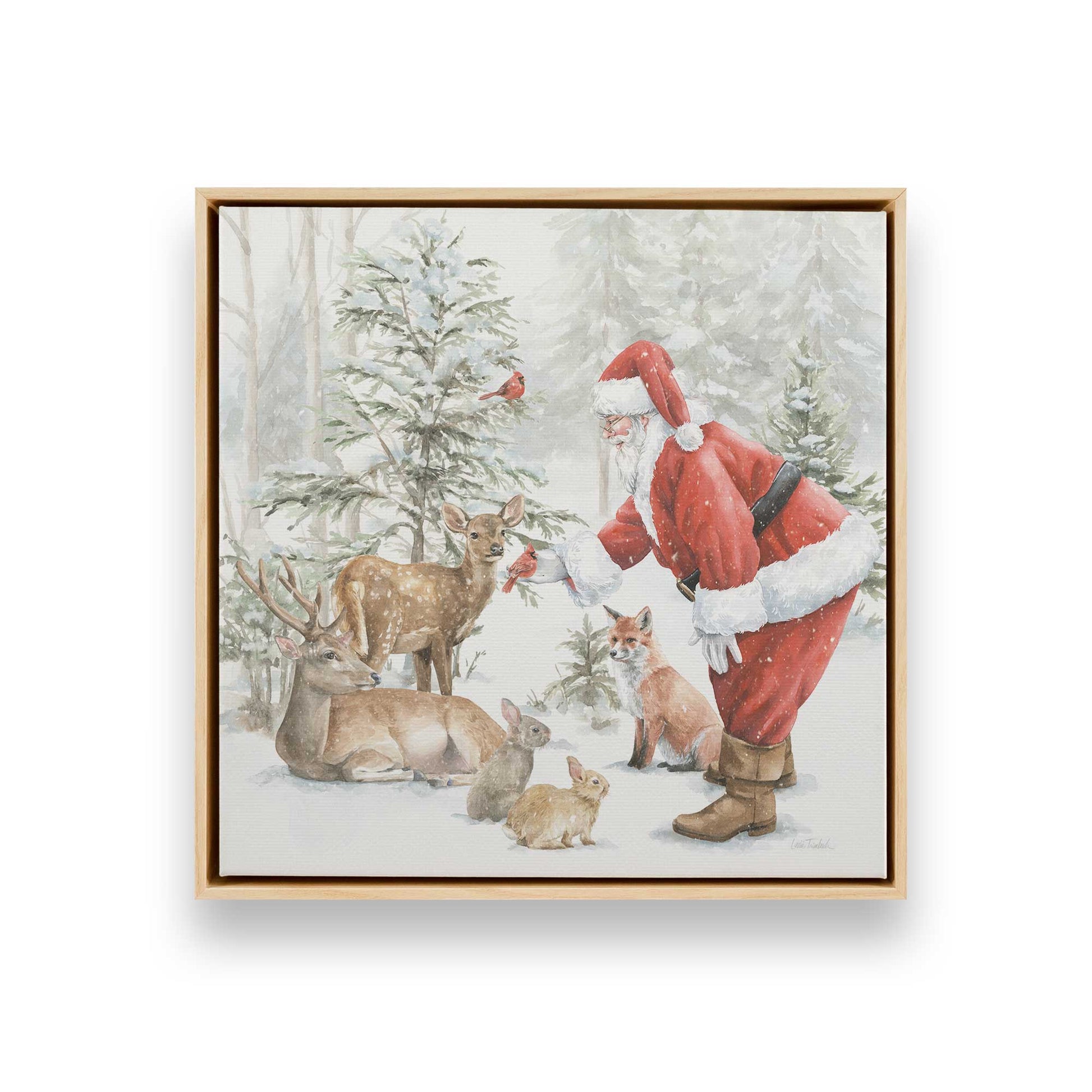 [Color:American Maple], Picture of art in a American Maple frame