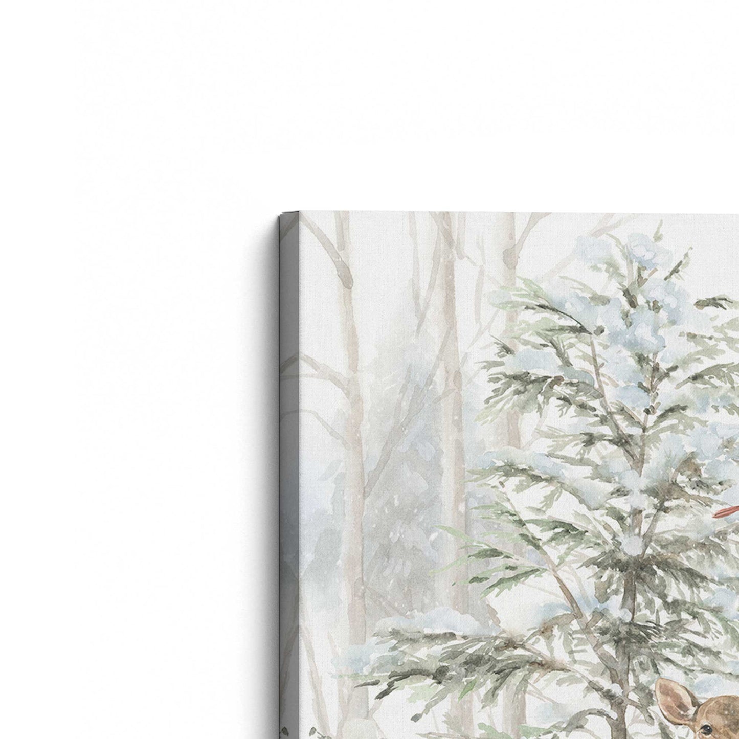 [Color:Stretched Canvas], Picture of the corner of the art