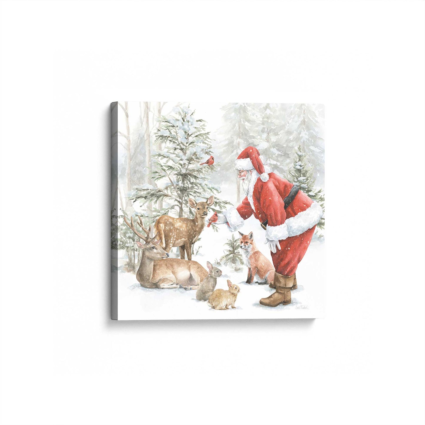 [Color:Stretched Canvas], Picture of art at an angle