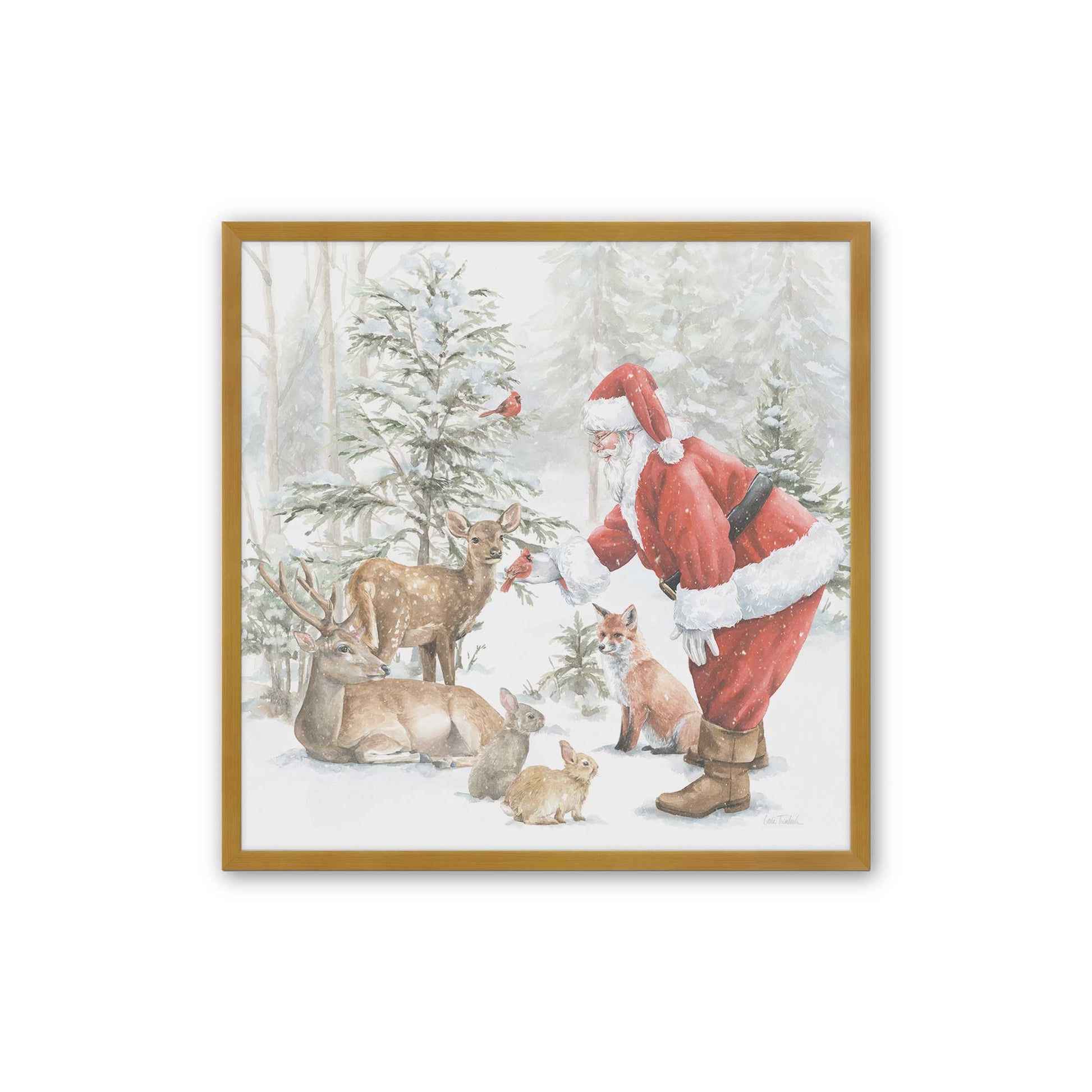 [Color:Polished Gold], Picture of art in a Polished Gold frame