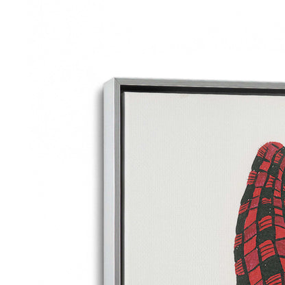 [Color:Polished Chrome], Picture of art in a Polished Chrome frame at an angle