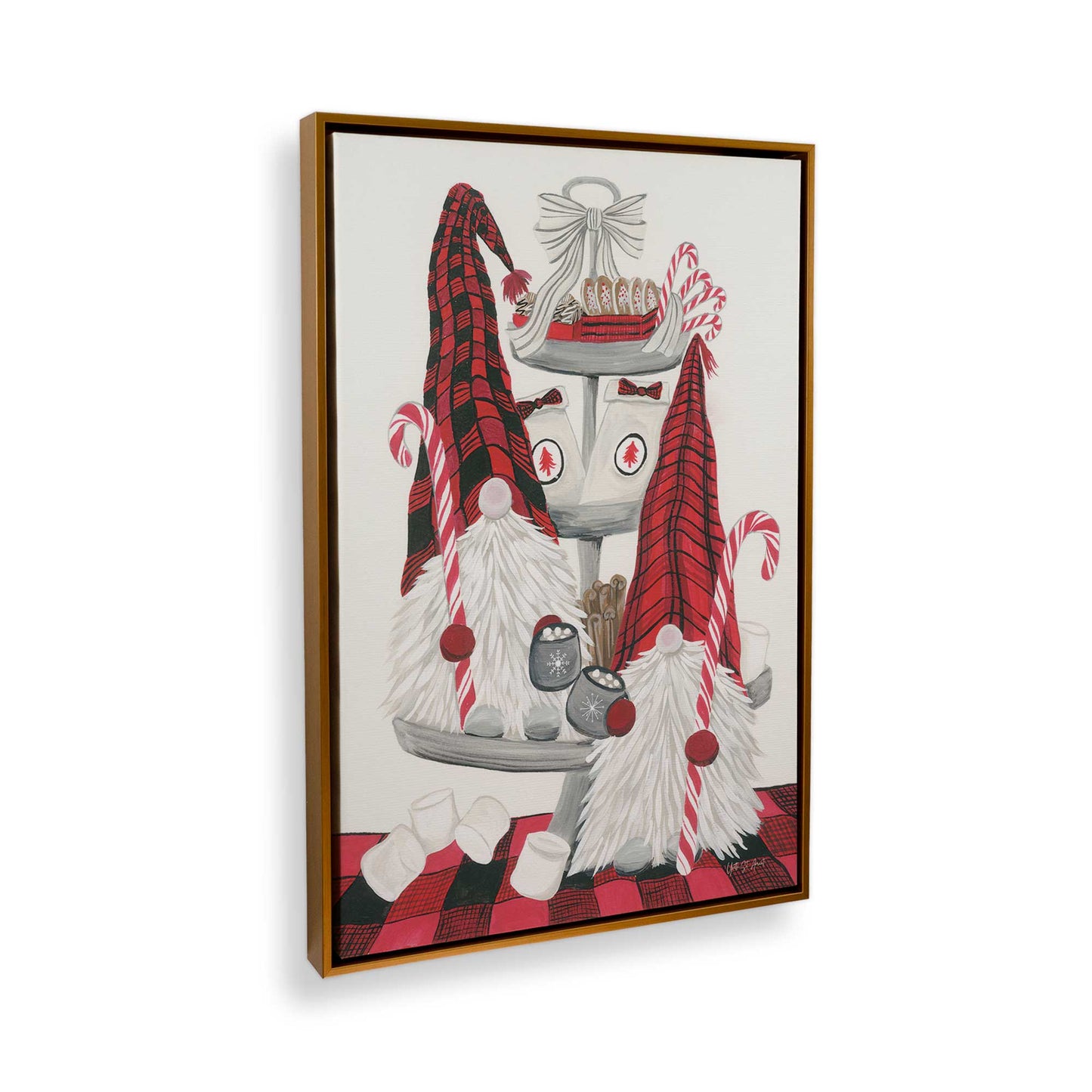 [Color:Polished Gold], Picture of the corner of the art