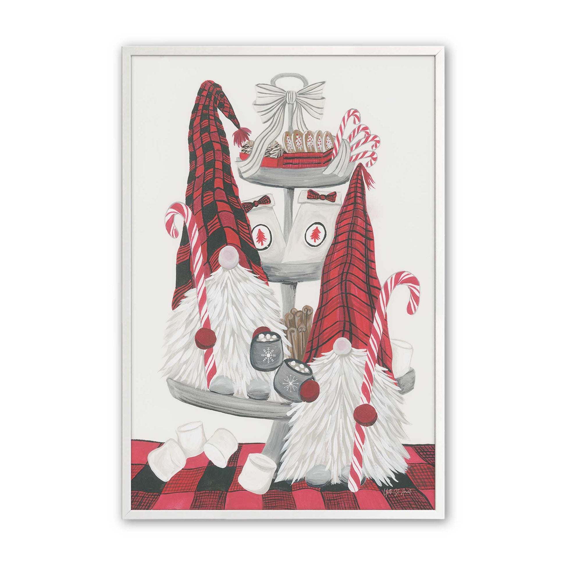 [Color:Opaque White], Picture of art in a Opaque White frame