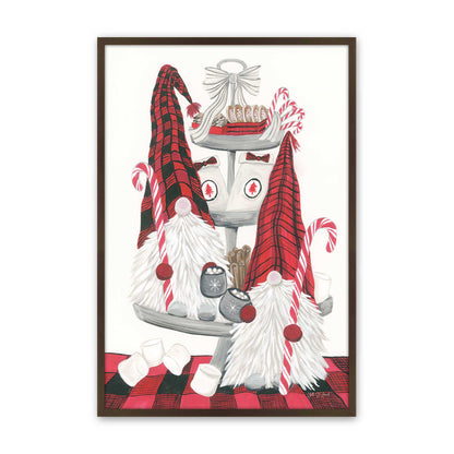 [Color:Belvinder Brown], Picture of art in a Belvinder Brown frame