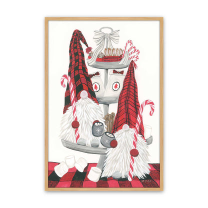 [Color:American Maple], Picture of art in a American Maple frame