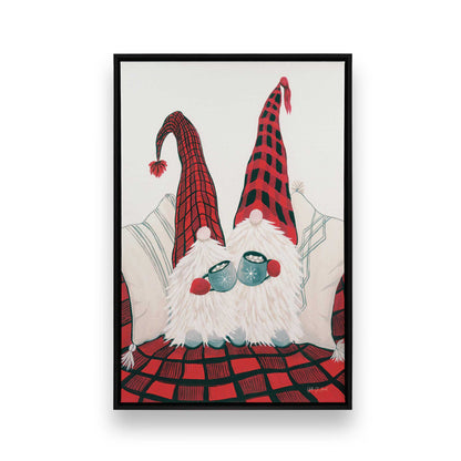 [Color:Satin Black], Picture of art in a Satin Black frame