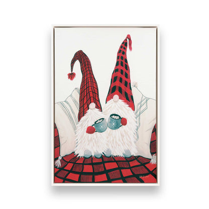 [Color:Opaque White], Picture of art in a White frame