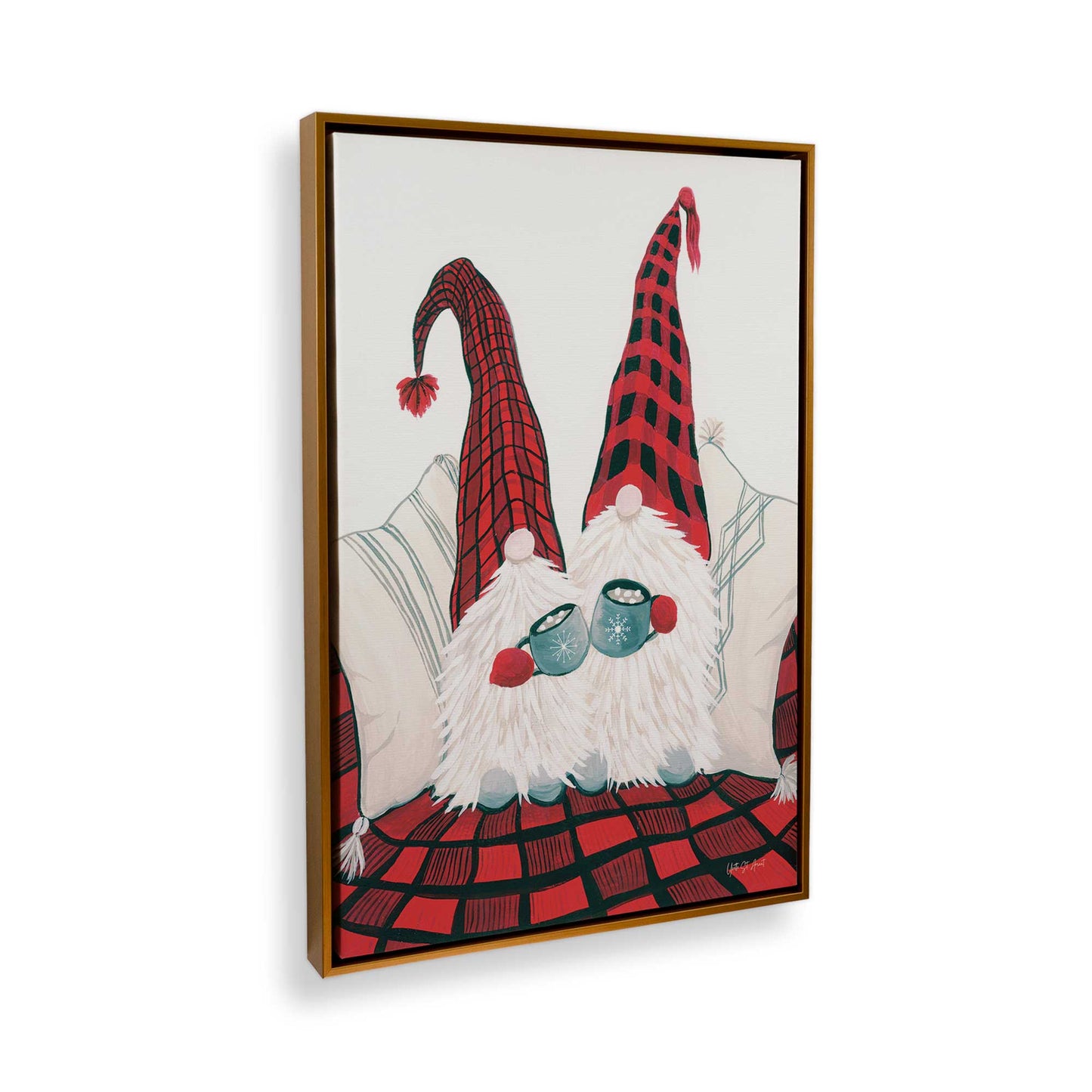 [Color:Polished Gold], Picture of the corner of the art