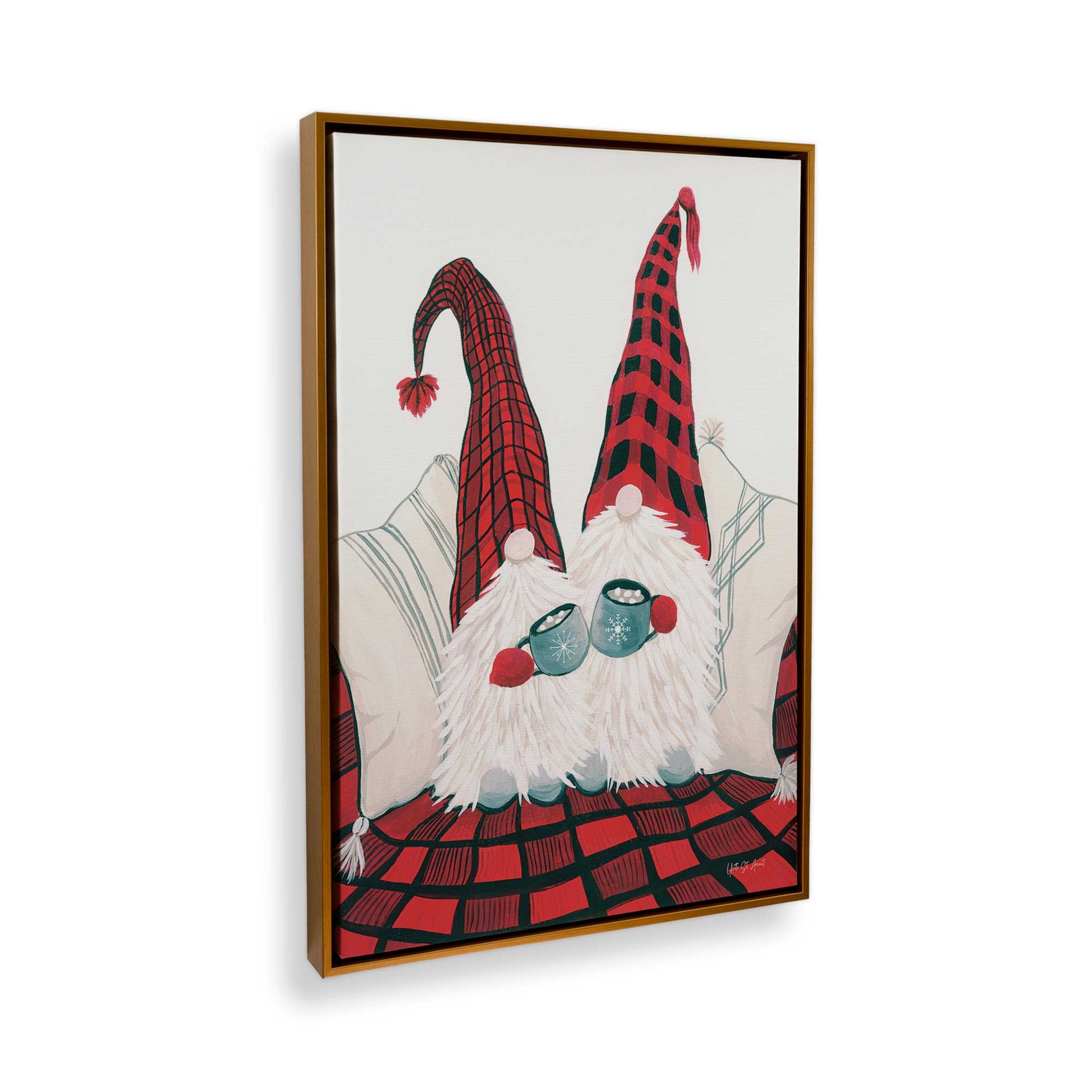 [Color:Polished Gold], Picture of the corner of the art