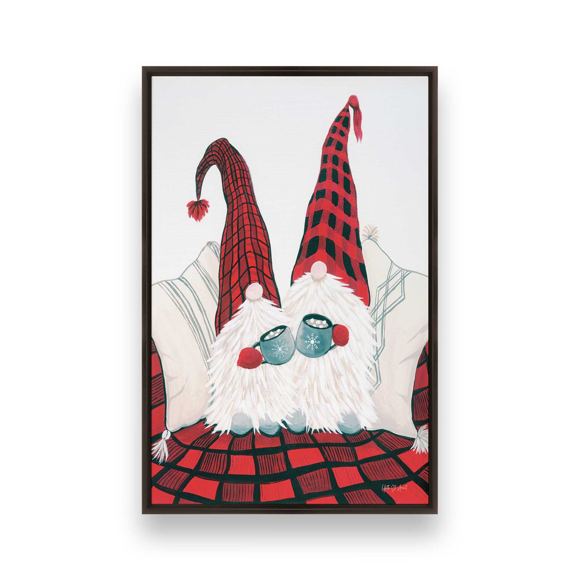 [Color:Espresso], Picture of art in a Espresso frame