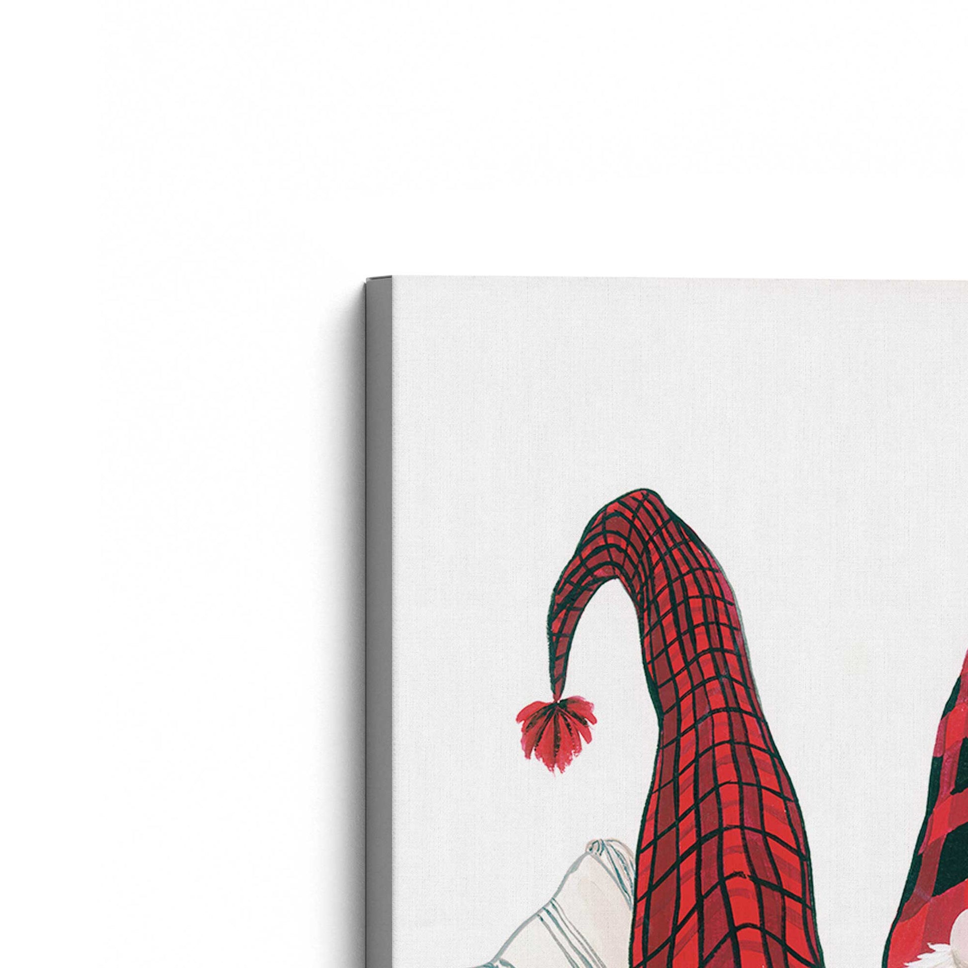 [Color:Stretched Canvas], Picture of the corner of the art