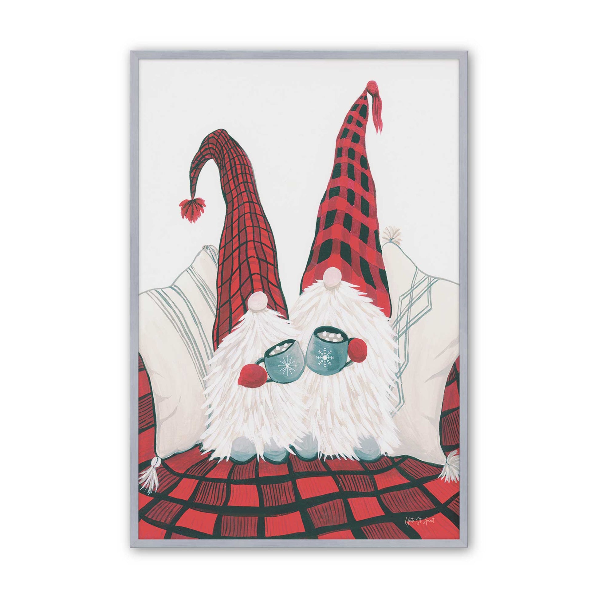 [Color:Polished Chrome], Picture of art in a Polished Chrome frame