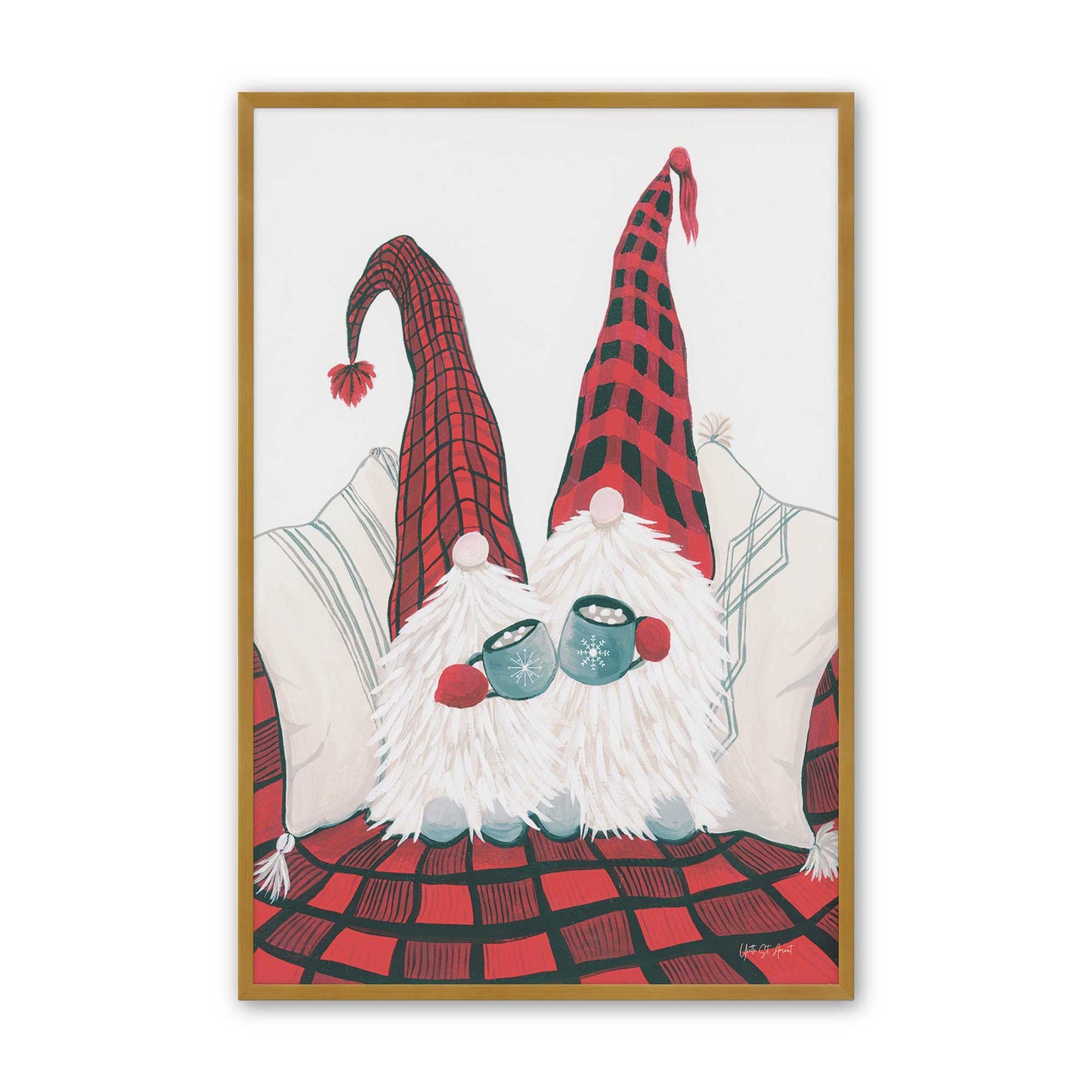 [Color:Polished Gold], Picture of art in a Polished Gold frame