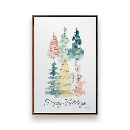 [Color:Walnut], Picture of art in a Walnut frame