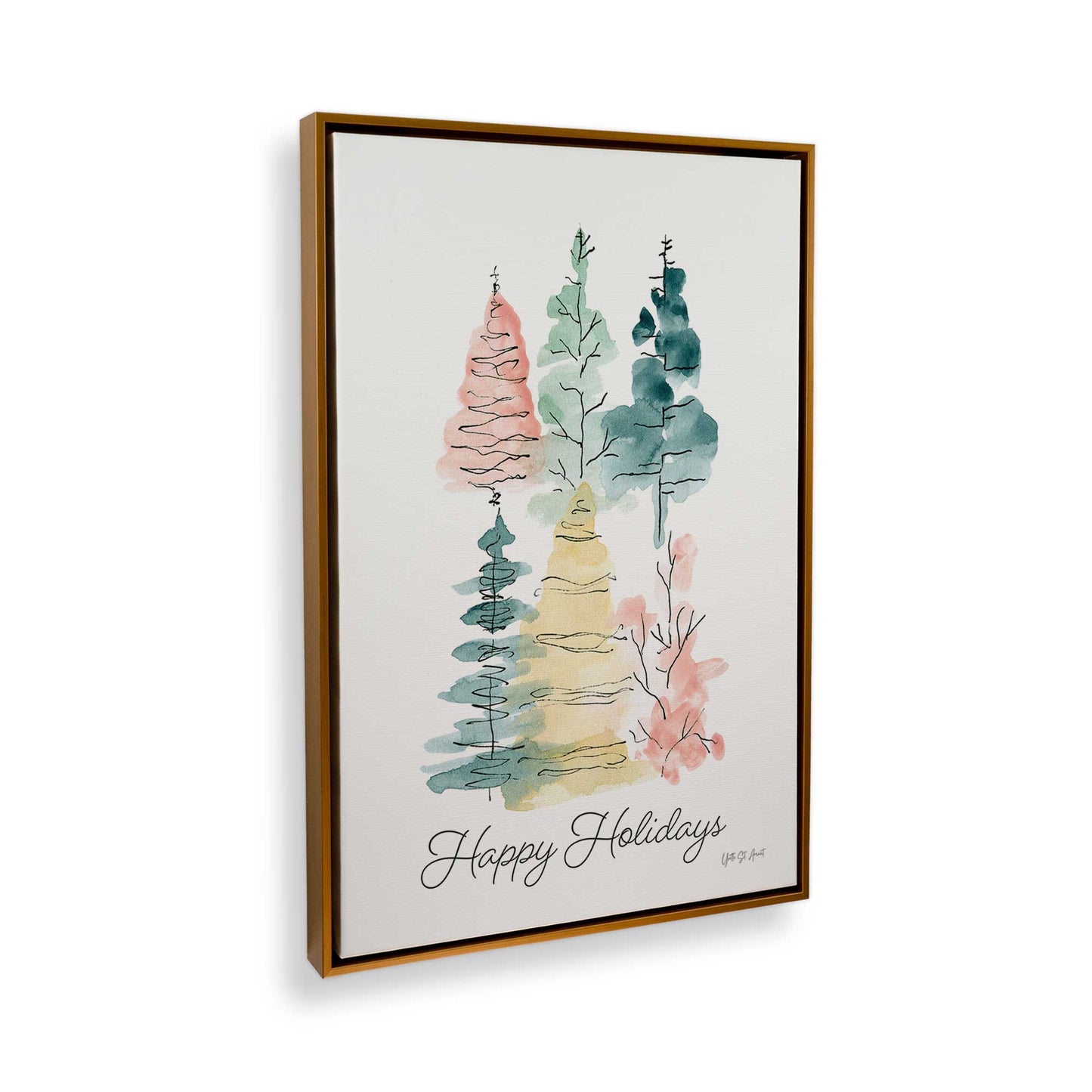 [Color:Polished Gold], Picture of the corner of the art