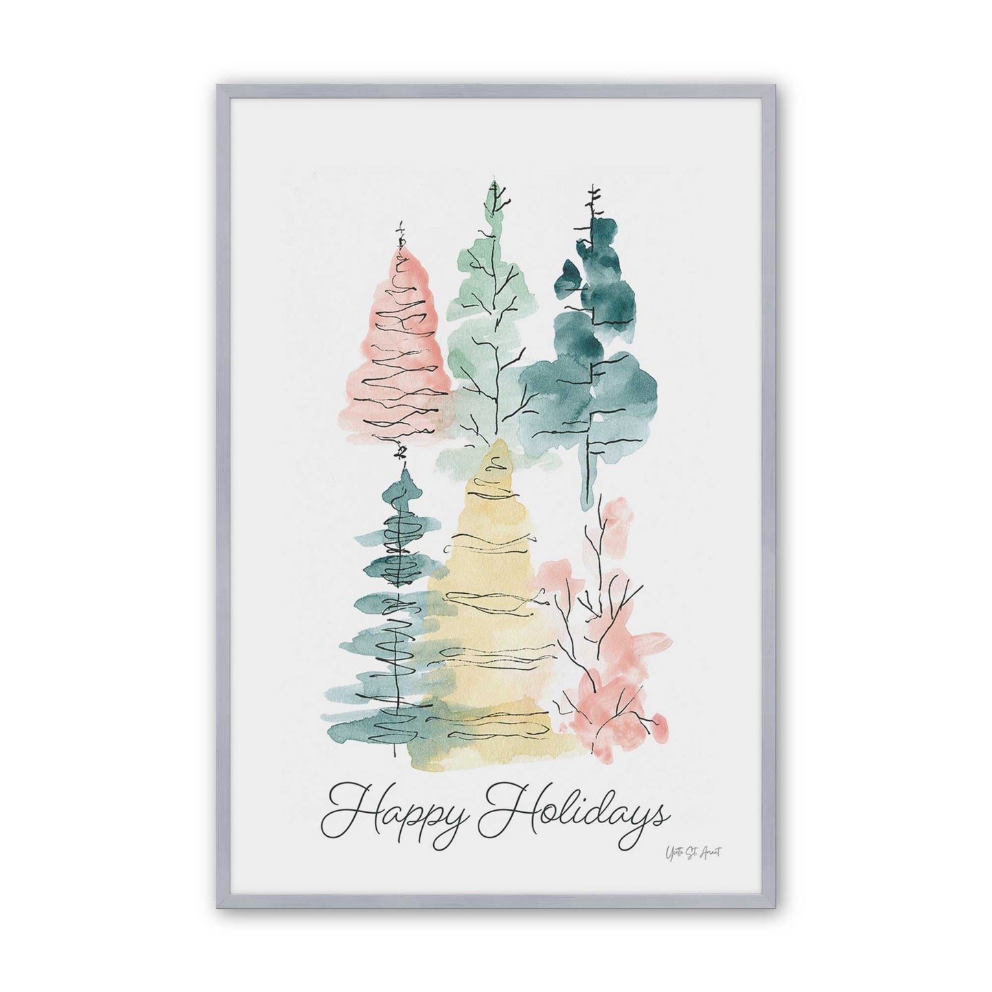 [Color:Polished Chrome], Picture of art in a Polished Chrome frame