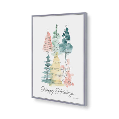 [Color:Polished Chrome], Picture of art in a Polished Chrome frame of the corner