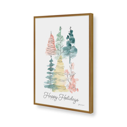 [Color:Polished Gold], Picture of art in a Polished Gold frame of the corner