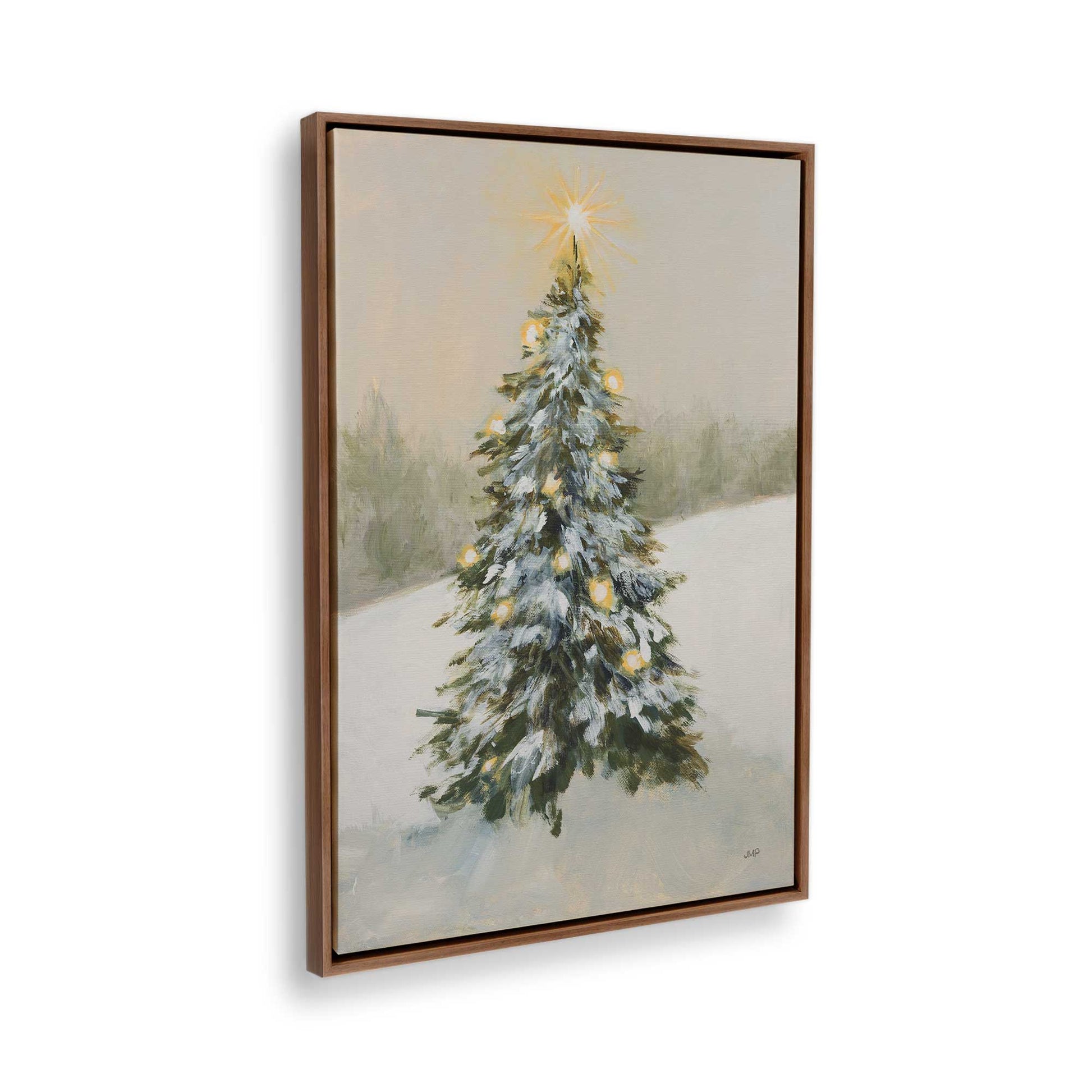 [Color:Walnut], Picture of the corner of the art