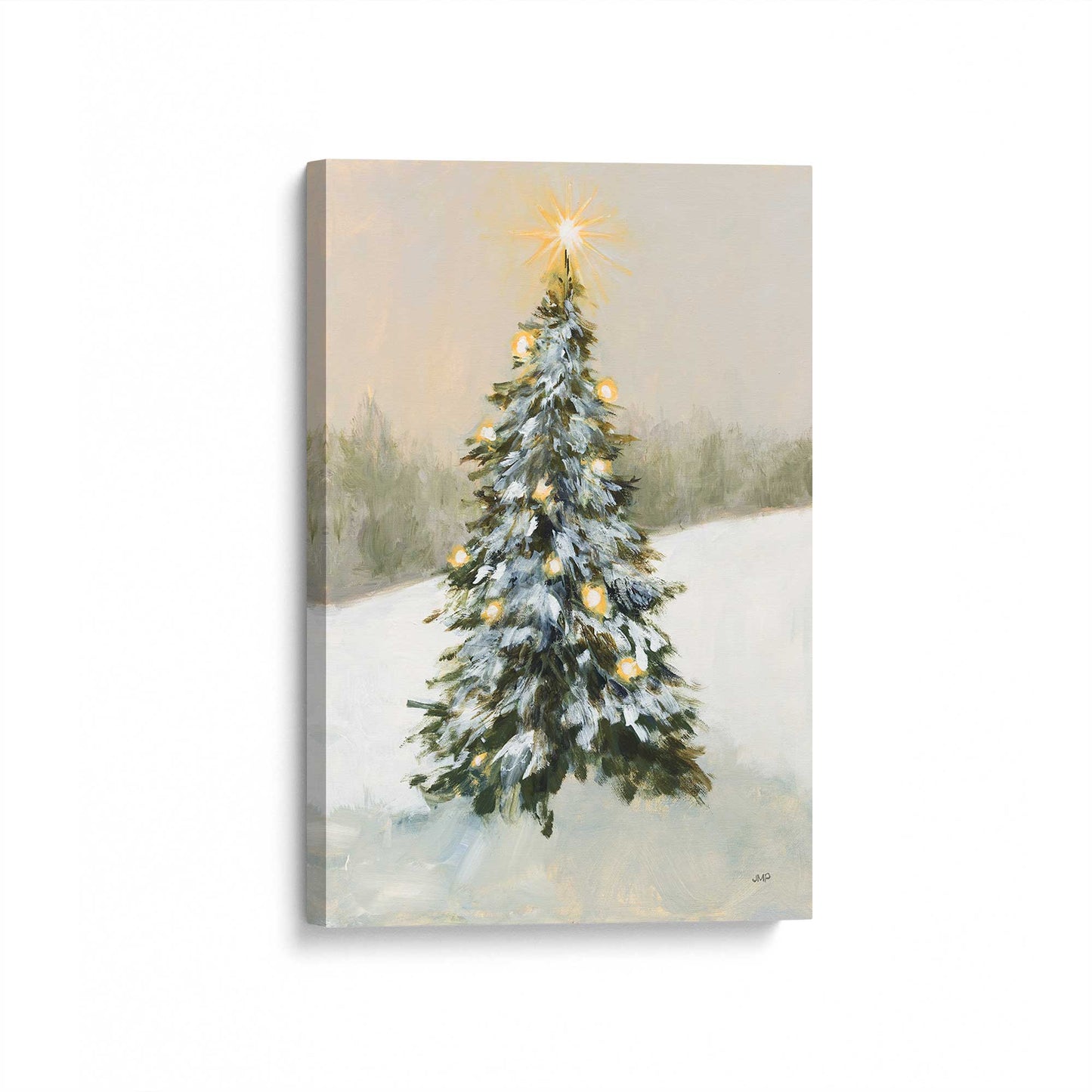 [Color:Stretched Canvas], Picture of art at an angle