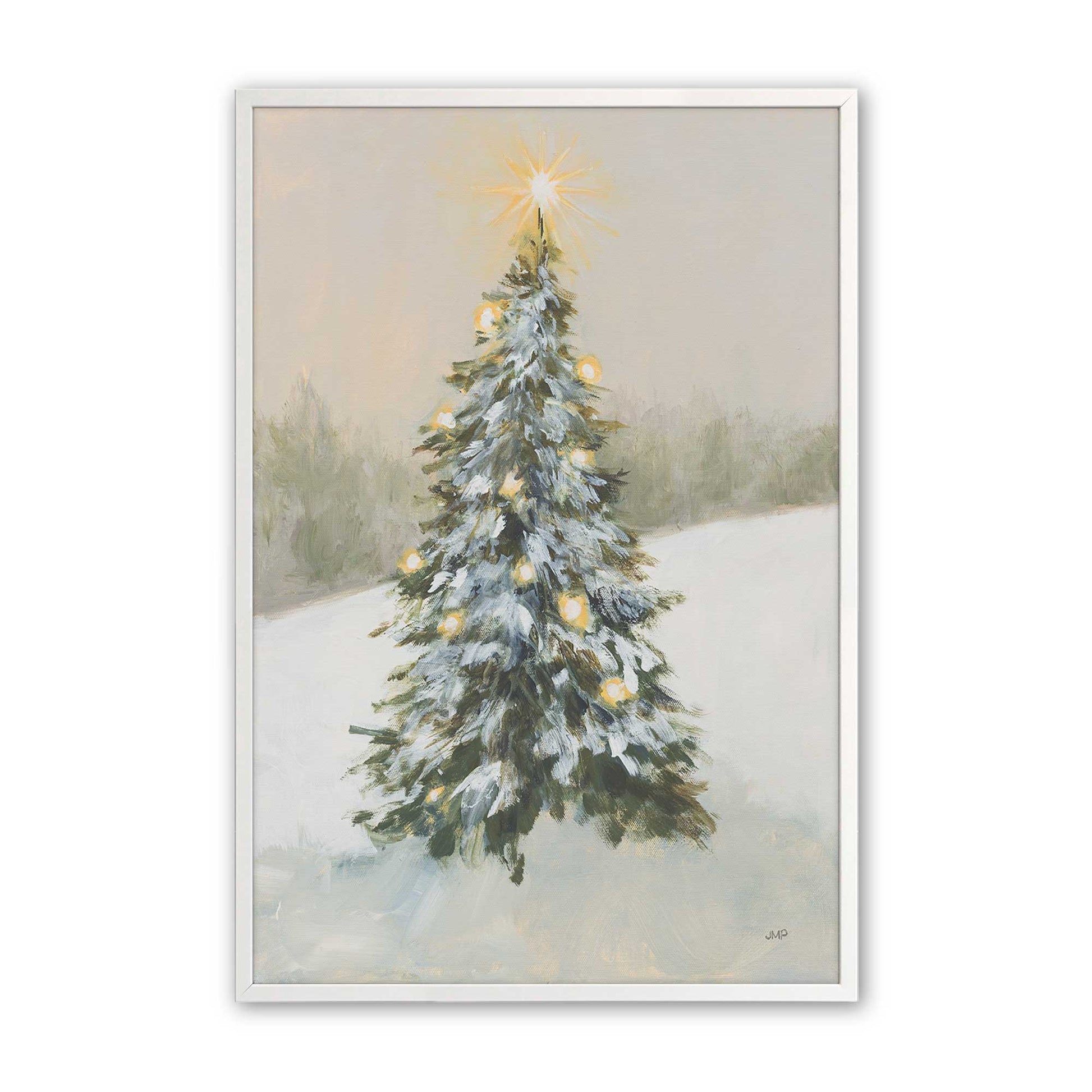 [Color:Opaque White], Picture of art in a Opaque White frame