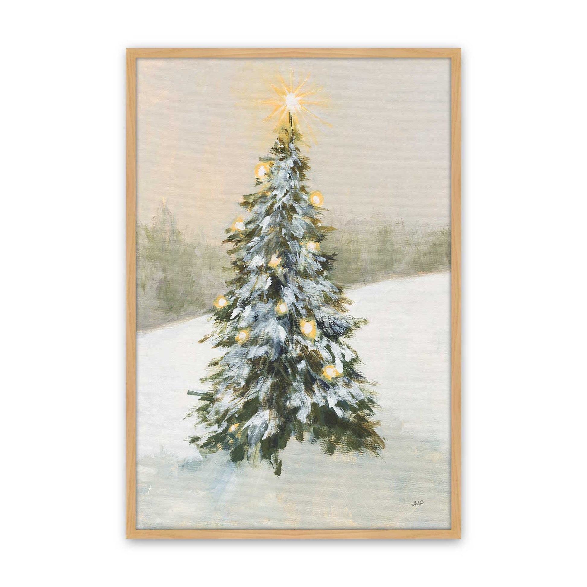 [Color:American Maple], Picture of art in a American Maple frame