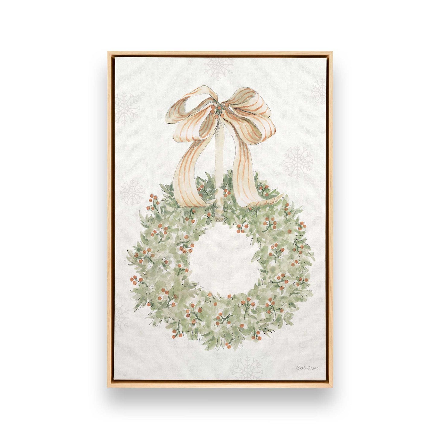 [Color:American Maple], Picture of art in a American Maple frame