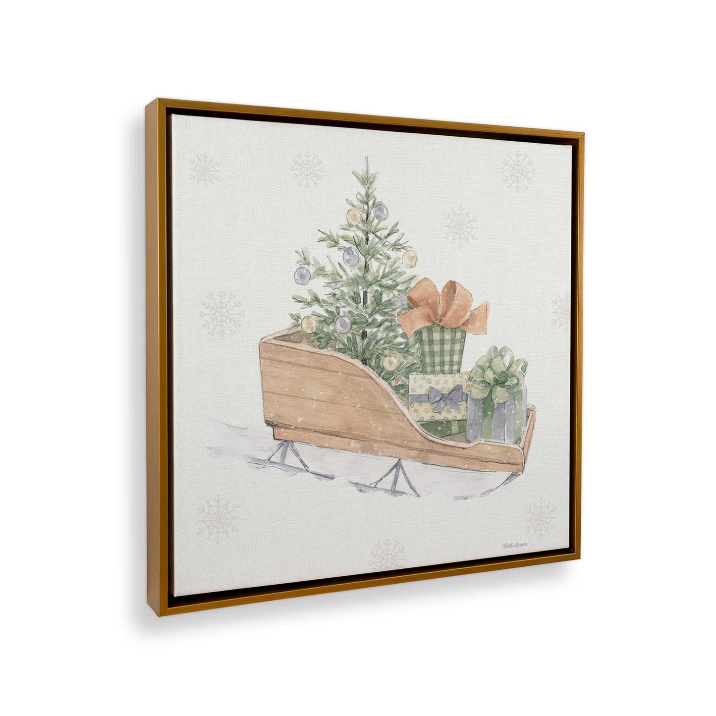 [Color:Polished Gold], Picture of the corner of the art