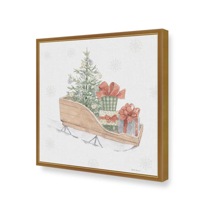 [Color:Polished Gold], Picture of art in a Polished Gold frame of the corner