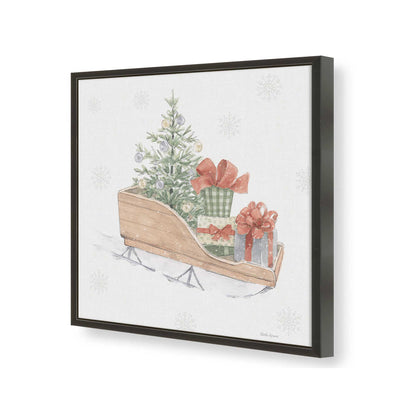 [Color:Satin Black], Picture of art in a Satin Black frame of the corner