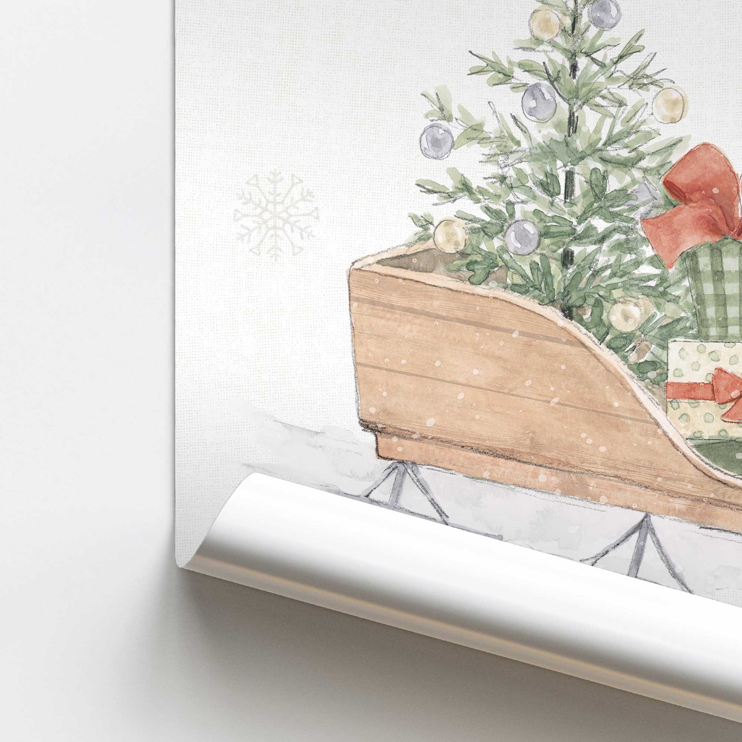 [Color:Rolled Print], Picture of close up of art