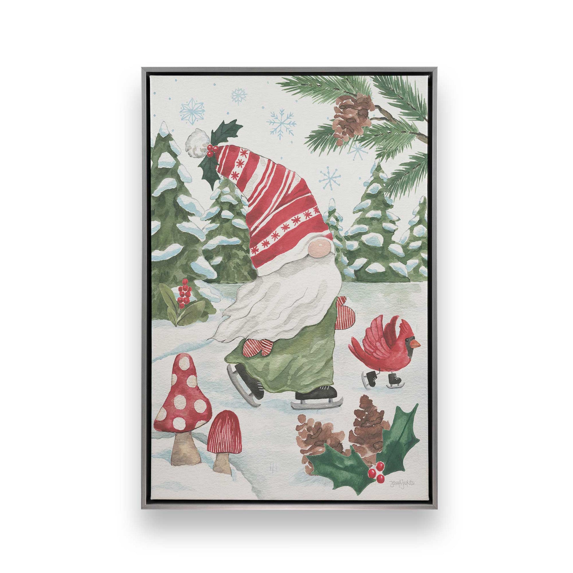 [Color:Polished Chrome], Picture of art in a Polished Chrome frame