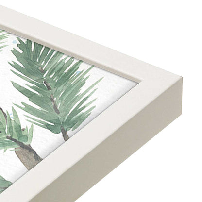 [Color:Opaque White], Picture of art in a Opaque White frame at an angle