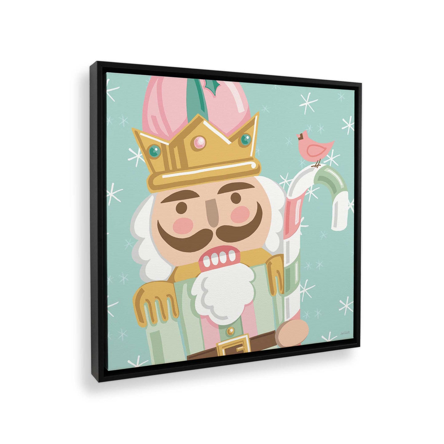 [Color:Satin Black], Picture of the corner of the art