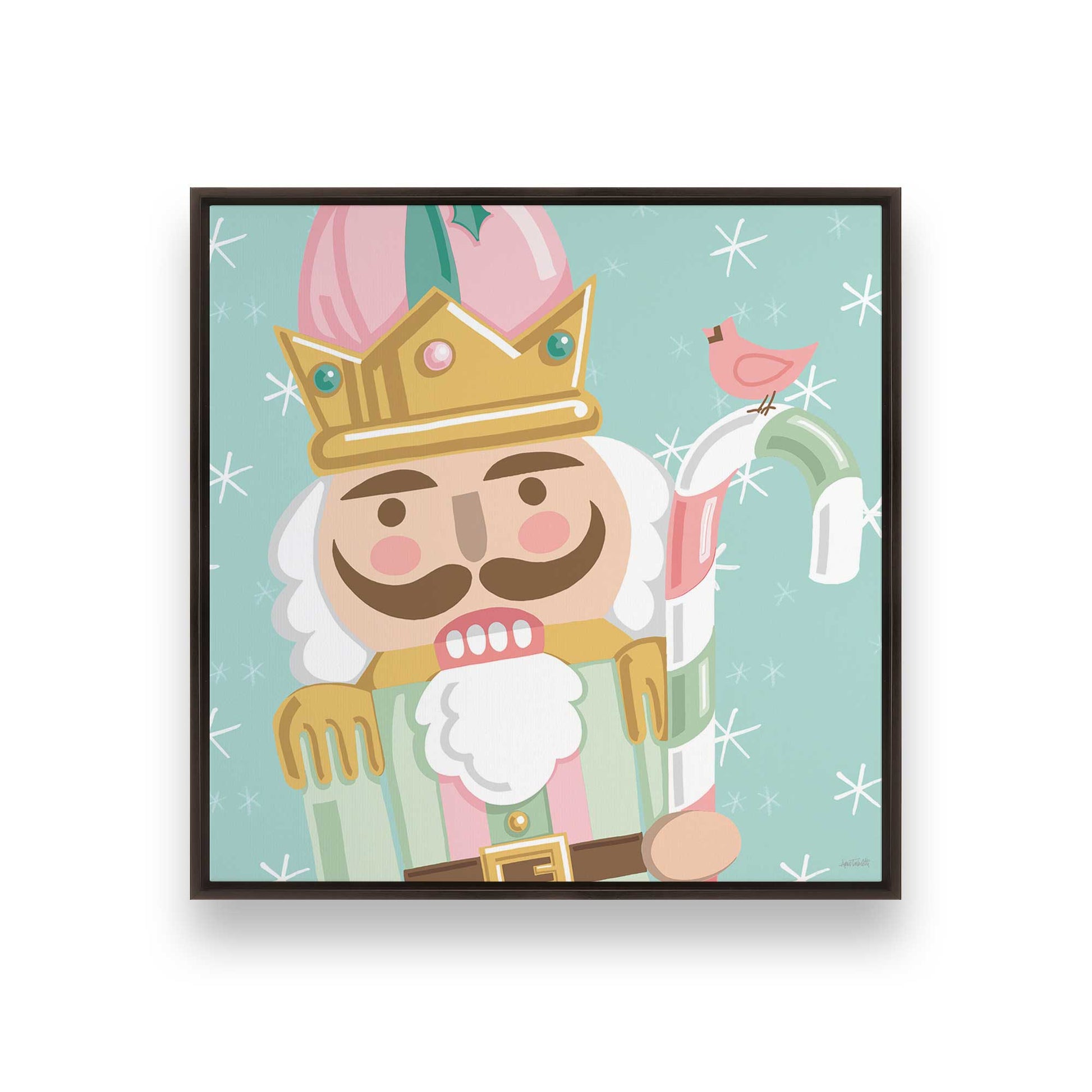 [Color:Espresso], Picture of art in a Espresso frame