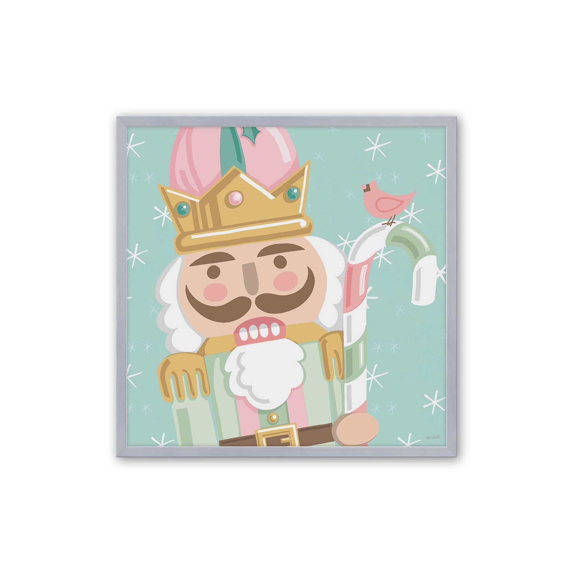 [Color:Polished Chrome], Picture of art in a Polished Chrome frame