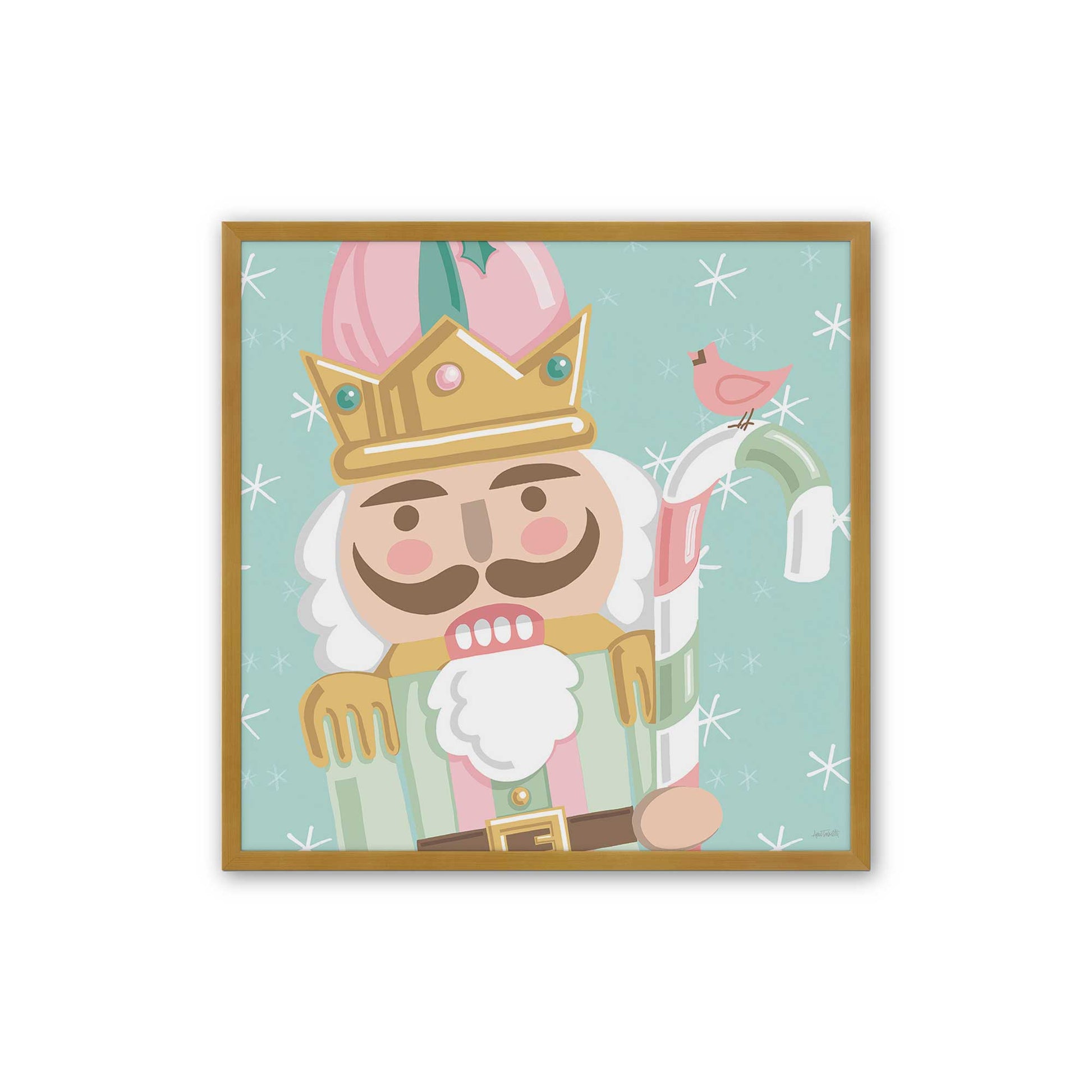 [Color:Polished Gold], Picture of art in a Polished Gold frame