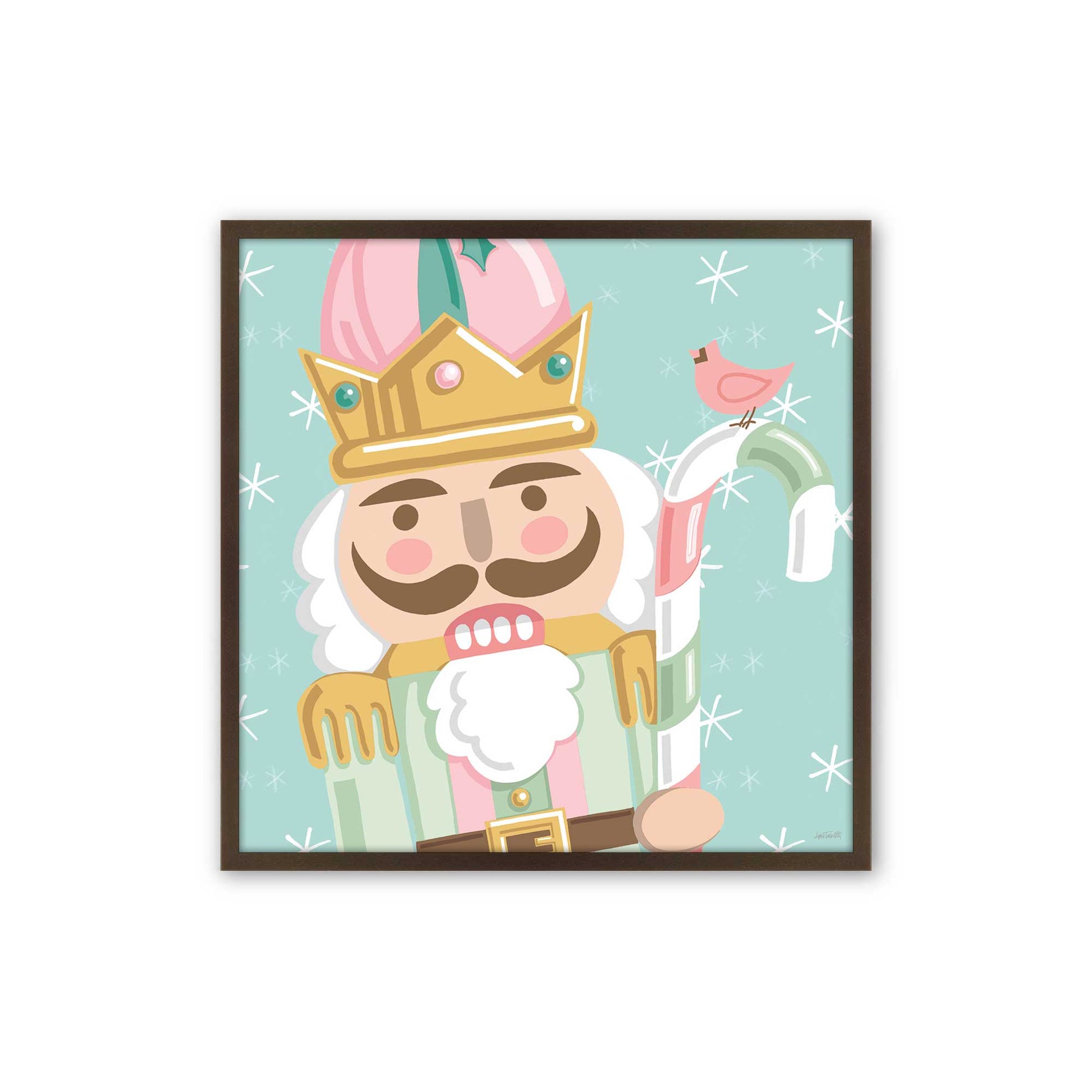 [Color:Espresso], Picture of art in a Espresso frame