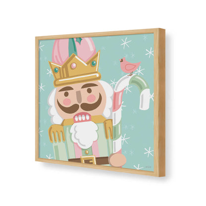 [Color:Espresso], Picture of art in a Espresso frame of the corner