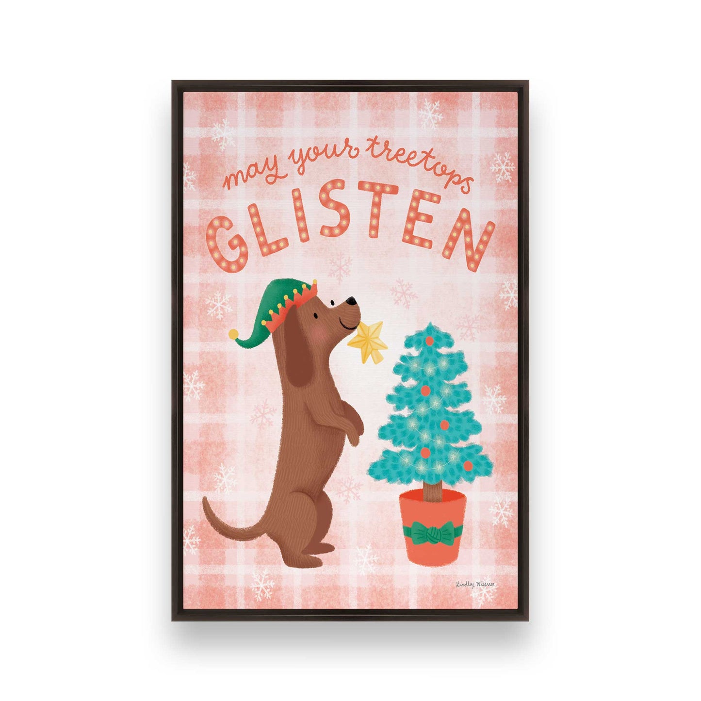 [Color:Espresso], Picture of art in a Espresso frame